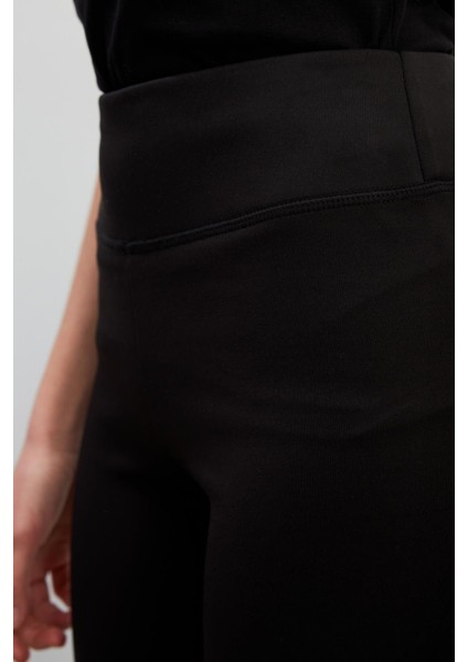 Jenna Geniş Paça Jogging Pantolon - Siyah indirimleri