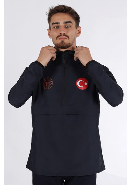 Lacivert 112 Acil Sağlık Kanguru Cep Rüzgarlık modelleri