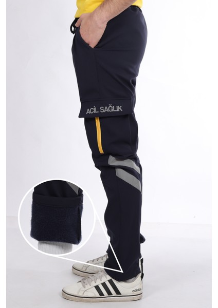 Kışlık Lacivert Likralı 112 Acil Sağlık Pantolonu Unisex fiyatları