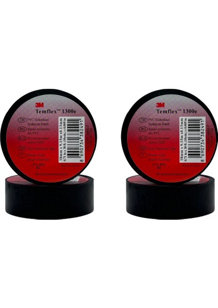 Siyah İzolebant (Elektrik Bandı)- 2 Adet