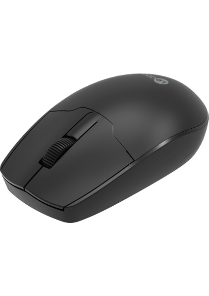WS204 Kablosuz 1200DPI 3 Tuşlu Optik Siyah Mouse
