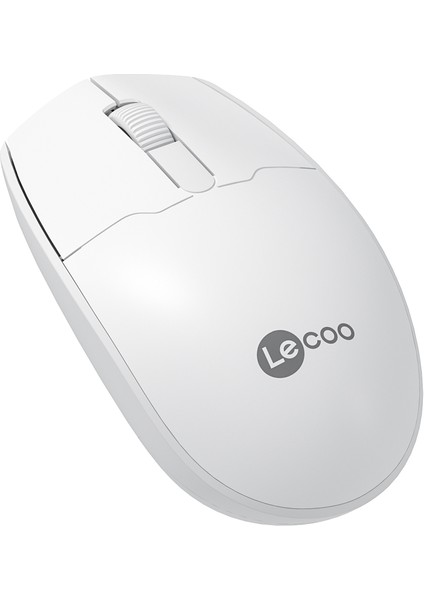 WS204 Kablosuz 1200DPI 3 Tuşlu Optik Mouse Beyaz