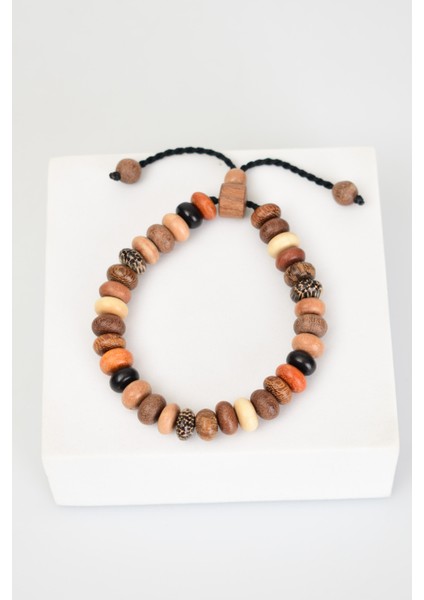 Miks Ağaç Makrome Örme Bileklik Rondel Kesim fiyatları