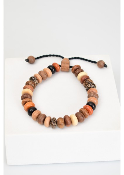 Miks Ağaç Makrome Örme Bileklik Rondel Kesim fırsatları