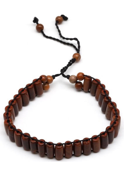 Kuka Makrome Örme Bileklik Silindir Kesim