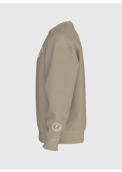 Erkek Standart Baskılı Sweatshirt - A2826-0024