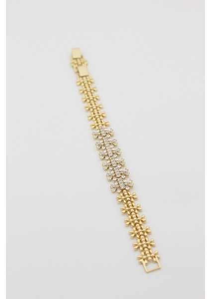 Xupıng Jewelry 14 Ayar Altın Kaplama, Taşlı Zirkon Taşlı Bileklik modelleri