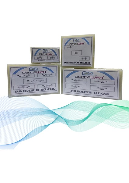 Parafin Blok Kazıma Mumu Set