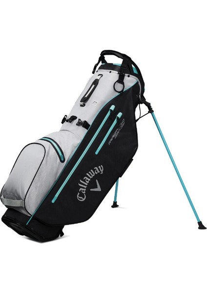 Fairway 14 Hd Su Geçirmez Stand Gri-Yeşil Golf Çantası