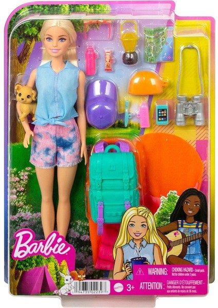 HDF73 Barbie Kampa Gidiyor Oyun Seti