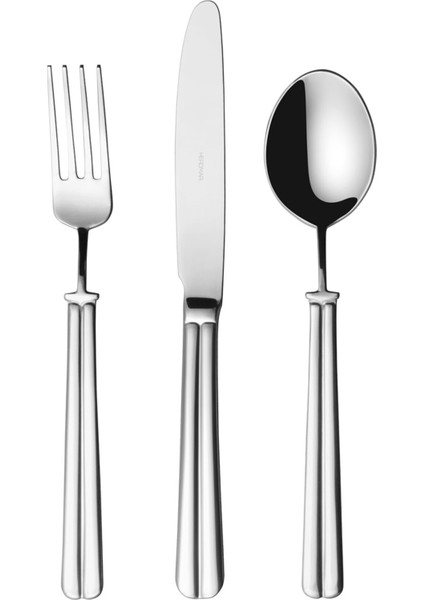 Brooklyn 87 Parça Çatal Kaşık Bıçak Takımı-12 Kişilik