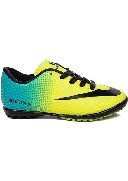 401-25 Çocuk Halı Saha Krampon Sarı Turkuaz 31-35 fiyatları