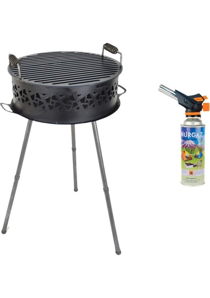 Meriç Şömine Barbekü Firebird Torch Pürmüz Hediyeli
