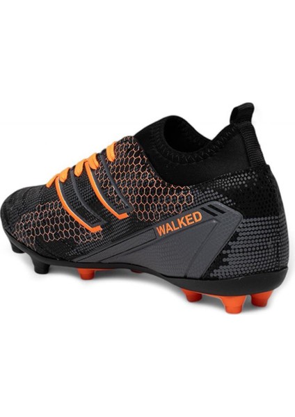 107-25 Halı Saha Çivili Krampon Siyah Turuncu 36-39 modelleri