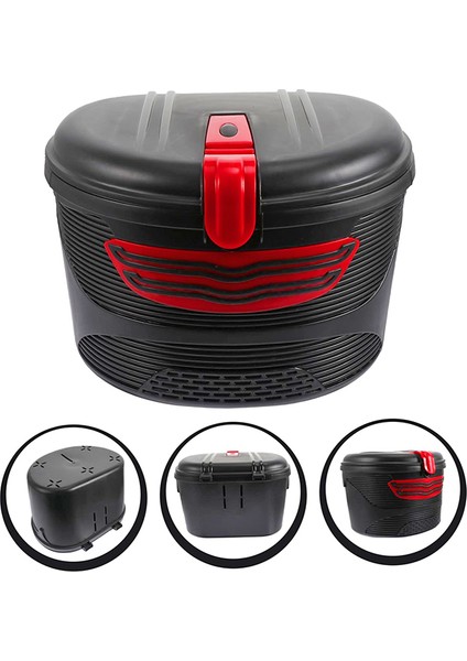 M365 Katlanabilir Elektrikli Scooter Için Kilitli Ön Sepet (Yurt Dışından)