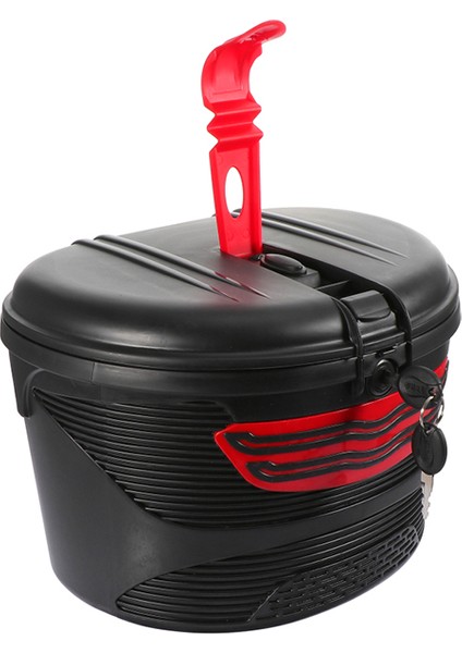 M365 Katlanabilir Elektrikli Scooter Için Kilitli Ön Sepet (Yurt Dışından)