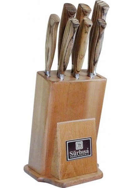 61508 - Sürmene Şef Bıçakları Seti - 7 Li Set