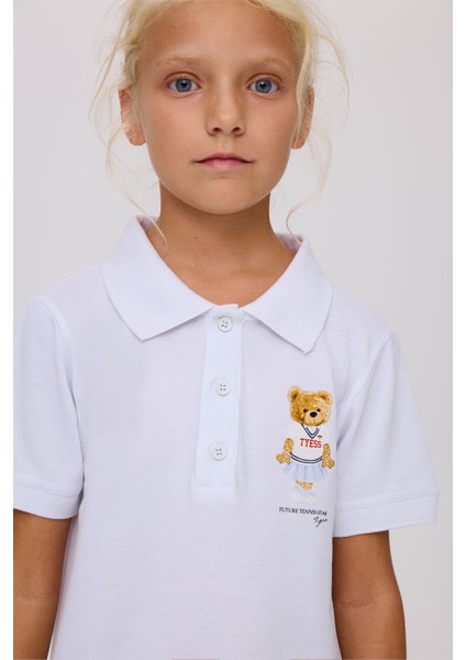 Bg Store Kız Çocuk Beyaz Elbise