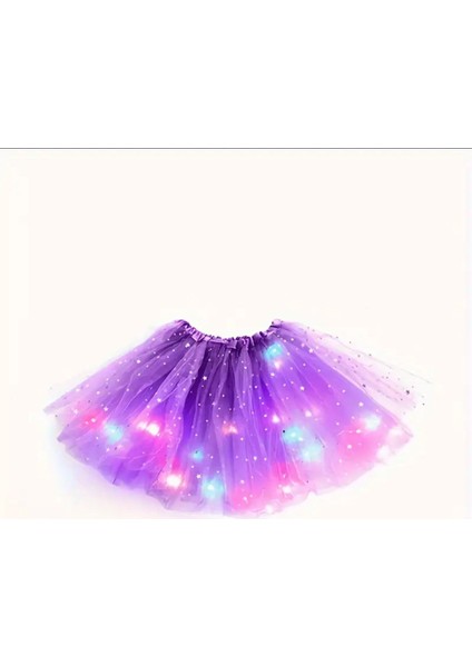 LED Işıklı Tütü Etek Parti Doğum Günü Renkli Standart Beden Çocuk ve Yetişkinler Için HEDİYELİK fiyatları