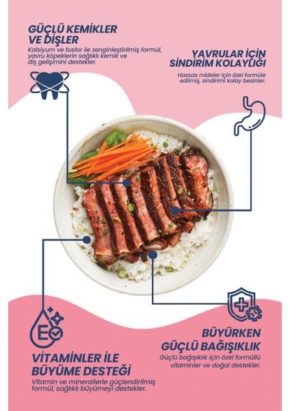 Kuzu Etli Süper Premium Yavru Köpek Maması 12 kg - Düşük Tahıllı