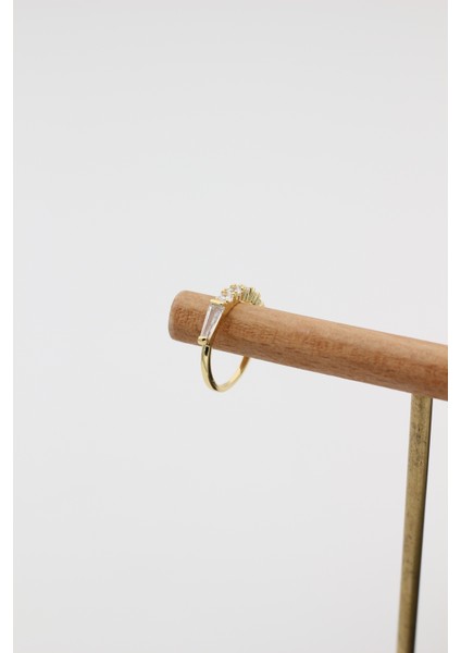 Xupıng Jewelry Ince 6 Taş Yüzük