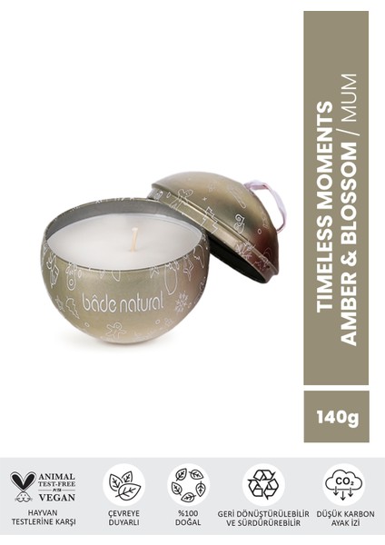 Timeless Moments Amber&Blossom Soya Mumu 140 gr