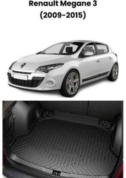 Renault Megane 3 Hb Bagaj Havuzu Siyah 2009-2015