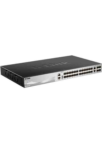 DGS-3130-30SEOL 24 1000BASE-X Sfp Ports, 2 10GBASE-T Ports And 4 10G Sfp+ Port L3 Stackable* Managed Switch