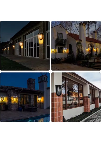 Güneş Enerjili Hareket Sensörlü, Cob Led Duvar Aplik / GT-SL18