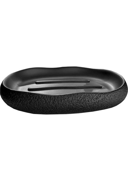 Yonksu Siyah Katı Sabunluk Ev D-21171