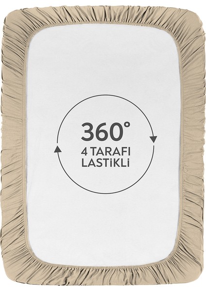 | %100 Pamuklu | Tek/çift Kişilik Lastikli Çarşaf | Penye Çarşaf | Fitted Jersey