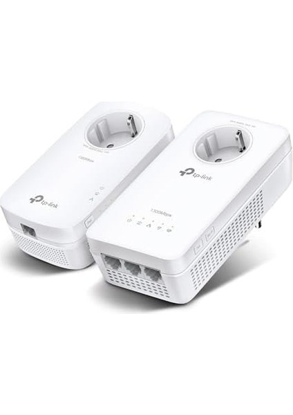 TL-WPA8631P Kıt, AV1300 Gigabit Priz Soketli Ac Wi-Fi Powerline Adaptör Kiti