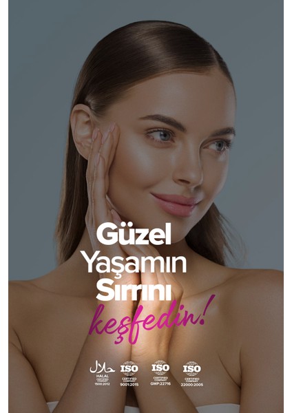 5 Tip Doğal Hidrolize Collagen Probiotic Içerikli 90 Tablet