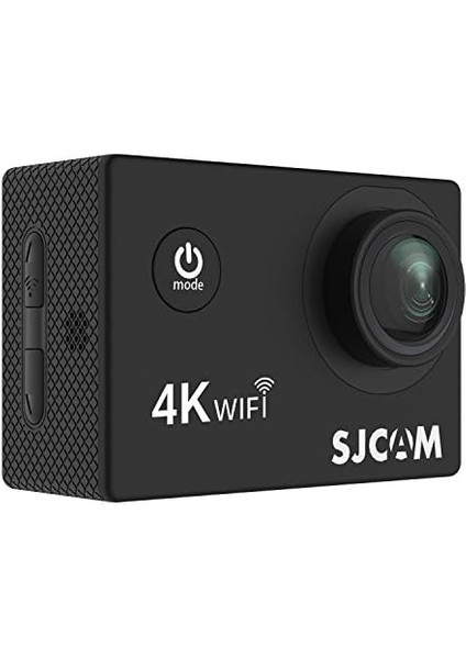 SJ4000 Air Wifi 4K UHD 16MP 135° 2' Geniş Ekran H.264 900MAH 30 Metre Su Geçirmez Kılıflı Aksiyon Kamerası Siyah