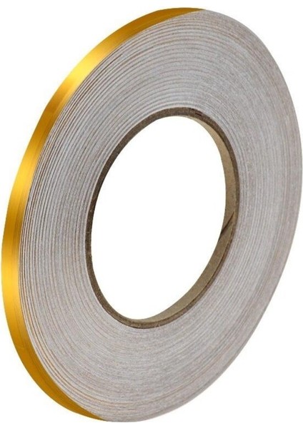 50 Metre Fayans Arası Şerit Atif Yapışkan Renkli Su Geçirmez Sızdırmaz Altın Bant Kaplama 0.5 cm Genişliğindedir fiyatları