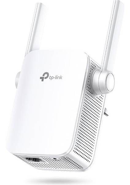 RE205, AC750 Mbps, 2 Harici Anten ve 1 Ethernet Bağlantı Noktalı Wi-Fi Güçlendirici/hotspot, Access Point Modu, Tüm Wi-Fi Yönlendiriciler ile Çalışır, Wi-Fi 5 Menzil Genişletici