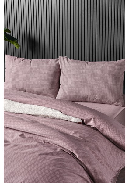 Pure Touch Nevresim Takımı Çift Kişillik Gül Kurusu