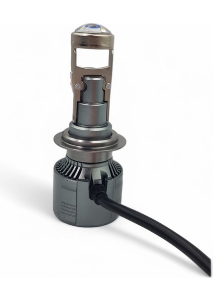 H7 Mini LED Xenon Kendinden Mercekli 16000LM 40WALTT 6000K Beyaz