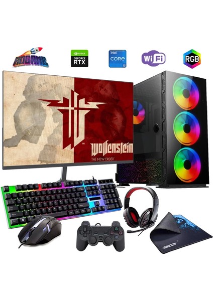 I5 12400F 32GB Ddr4 1tb M2 8gb RTX3050 27" Monitörlü (Gaming Set)