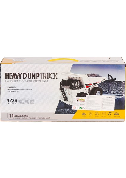 A8196-QH9008 Kumandalı Ağır Döküm Kamyon 1:24