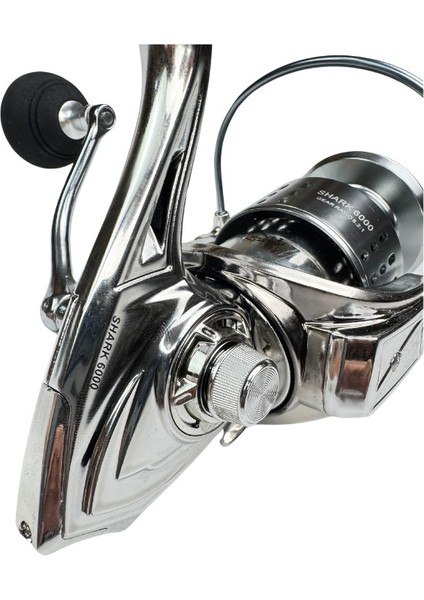 Shark 6000 Metal Kafa 5+1 Bilye Olta Makinası