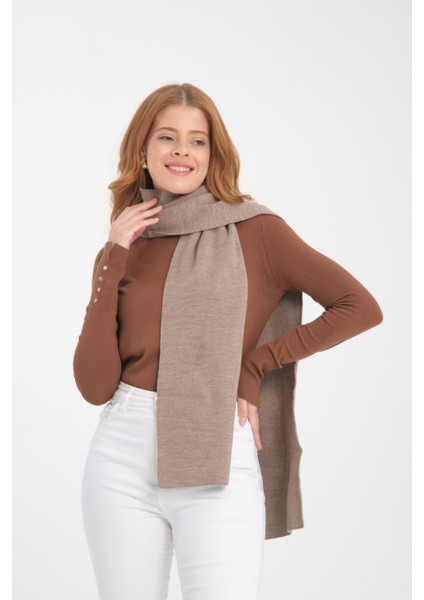 Unisex Düz Triko Örgü Atkı, Triko Atkı, Yumuşak Dokulu Atkı, Erkek Kadın Atkı, Atkı, Triko Örgülü.