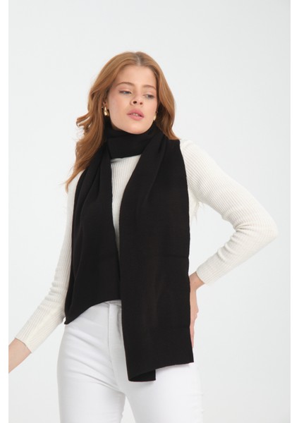 Unisex Düz Triko Örgü Atkı, Triko Atkı, Yumuşak Dokulu Atkı, Erkek Kadın Atkı, Atkı, Triko Örgülü.