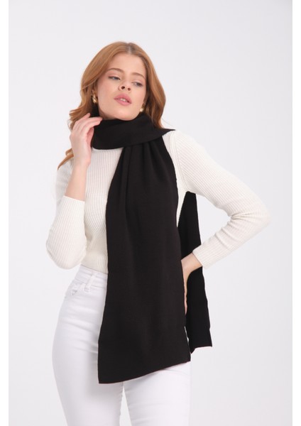 Unisex Düz Triko Örgü Atkı, Triko Atkı, Yumuşak Dokulu Atkı, Erkek Kadın Atkı, Atkı, Triko Örgülü.