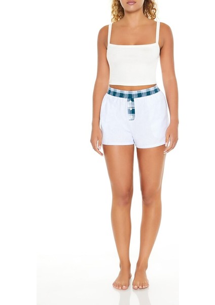 Çizgili Boxer Pijama Altı