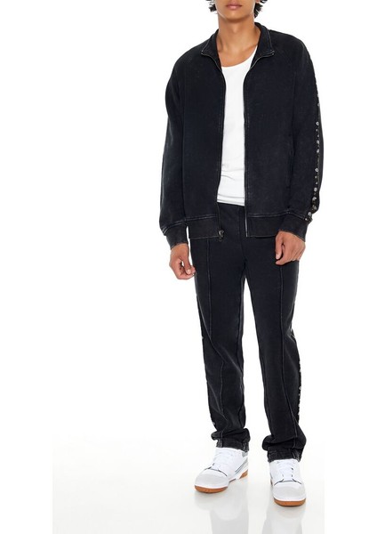 Washed French Terry Pantolon