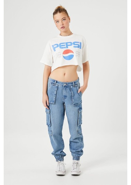 Stretch-Denim Kargo Jogger