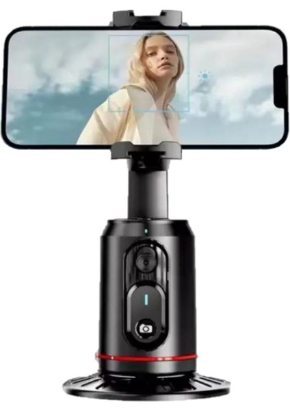 Otomatik Yüz Takipli Gimbal - Akıllı Telefon ve Aksiyon Kamerası Için 360° Döner Masaüstü Q02 modelleri