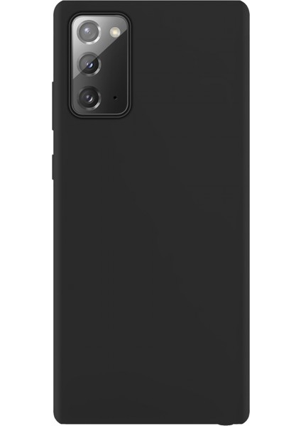 Samsung Galaxy Note 20 Ince Mat Silikon Kılıf Siyah fiyatları