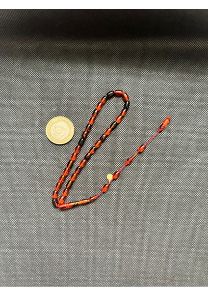 Sıkma Kehribar Minik Ölçü Bilek Boy Usta Işçilikli Erkek Küçük Ölçü Hediyelik 7.5 x 4.5 mm